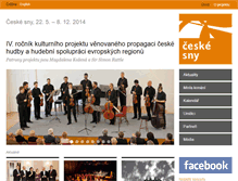 Tablet Screenshot of ceskesny.cz